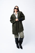Comfy jacket olive