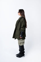 Comfy jacket olive