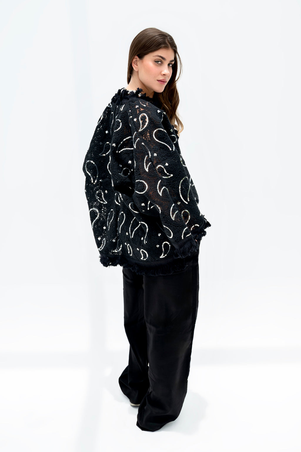 GLOW LACE KIMONO