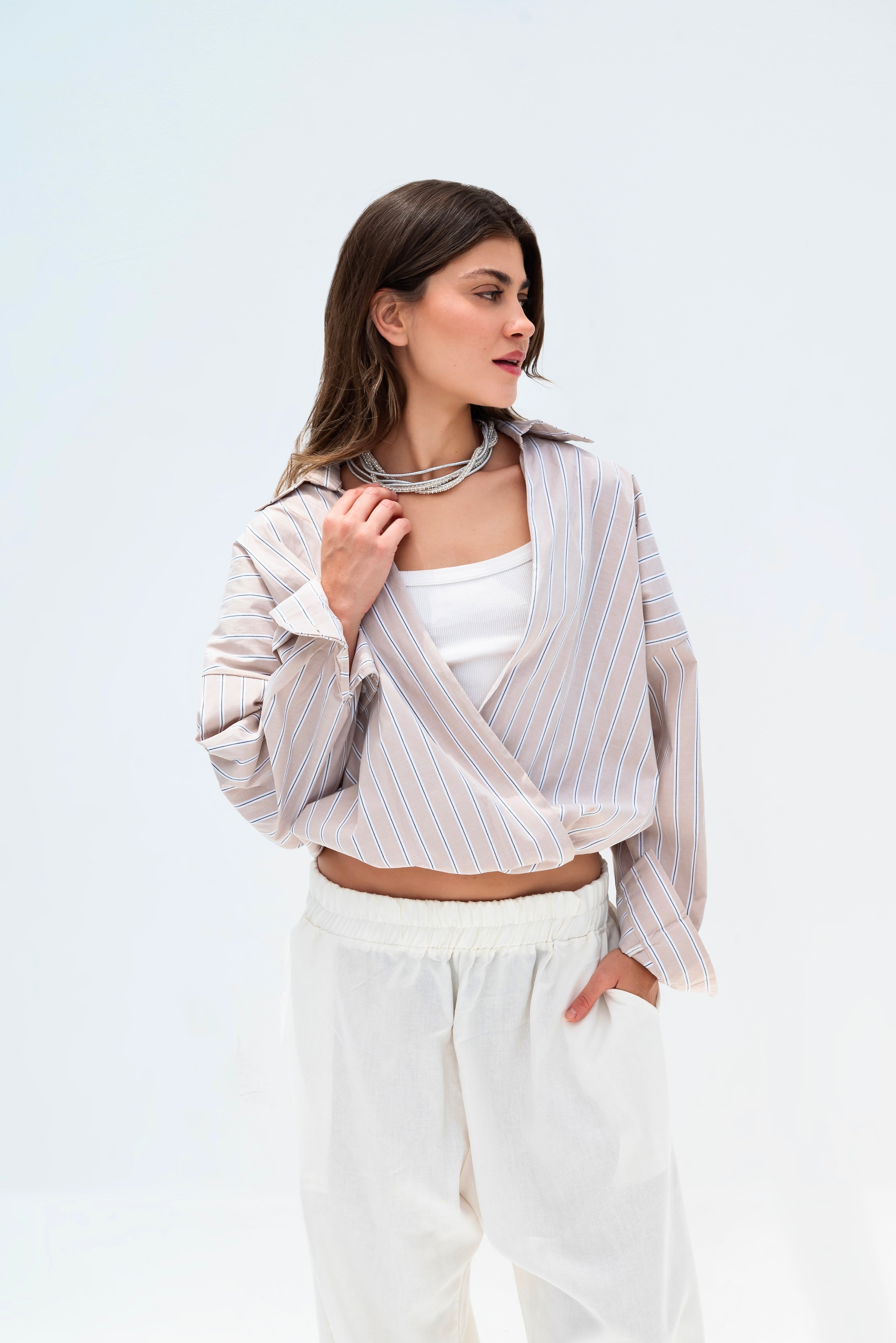 MATERIAL: LIGHTWEIGHT NYLON-COTTON BLEND