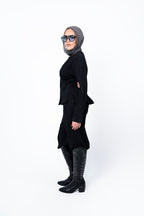 The comfortable set black