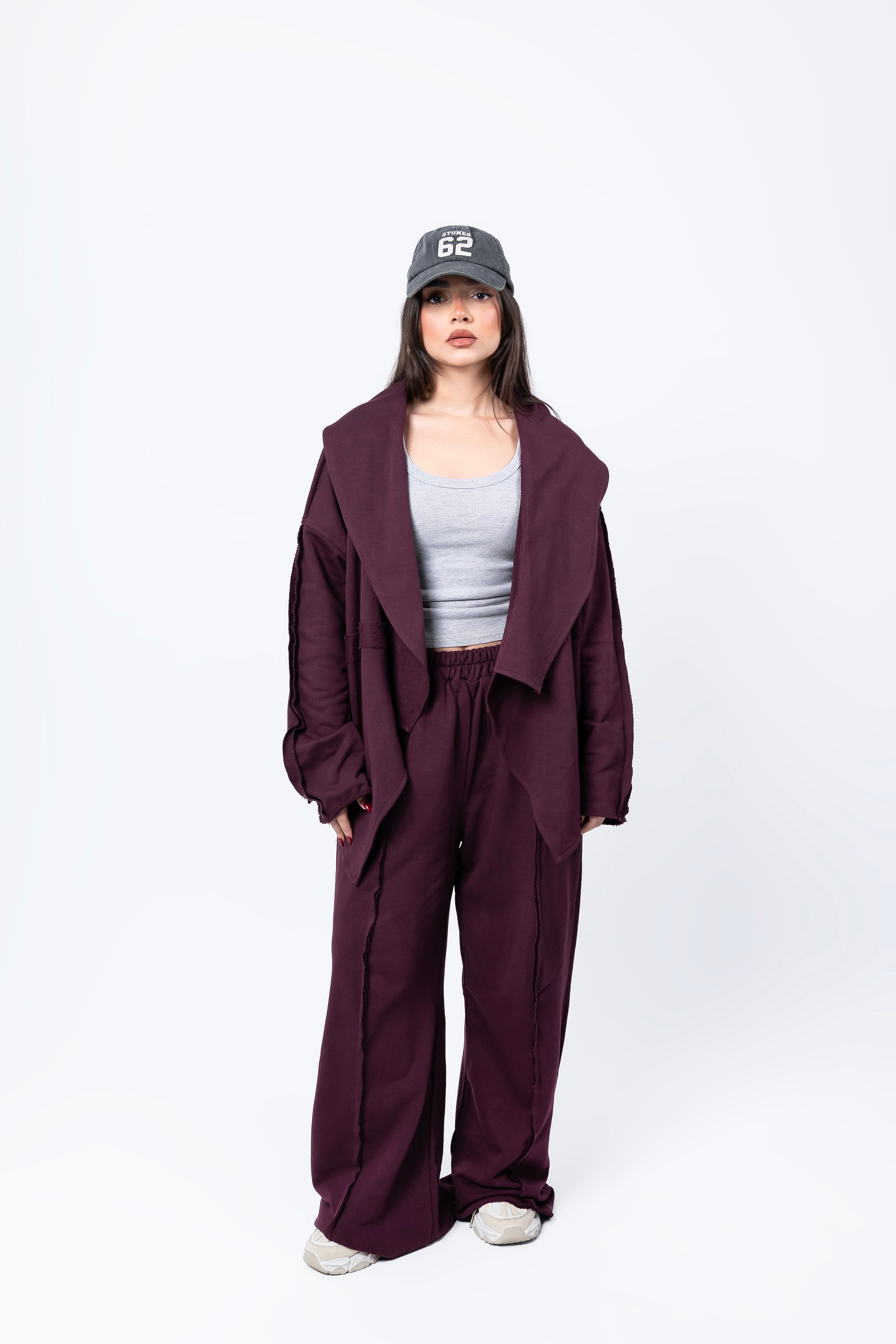 Everyday set burgundy