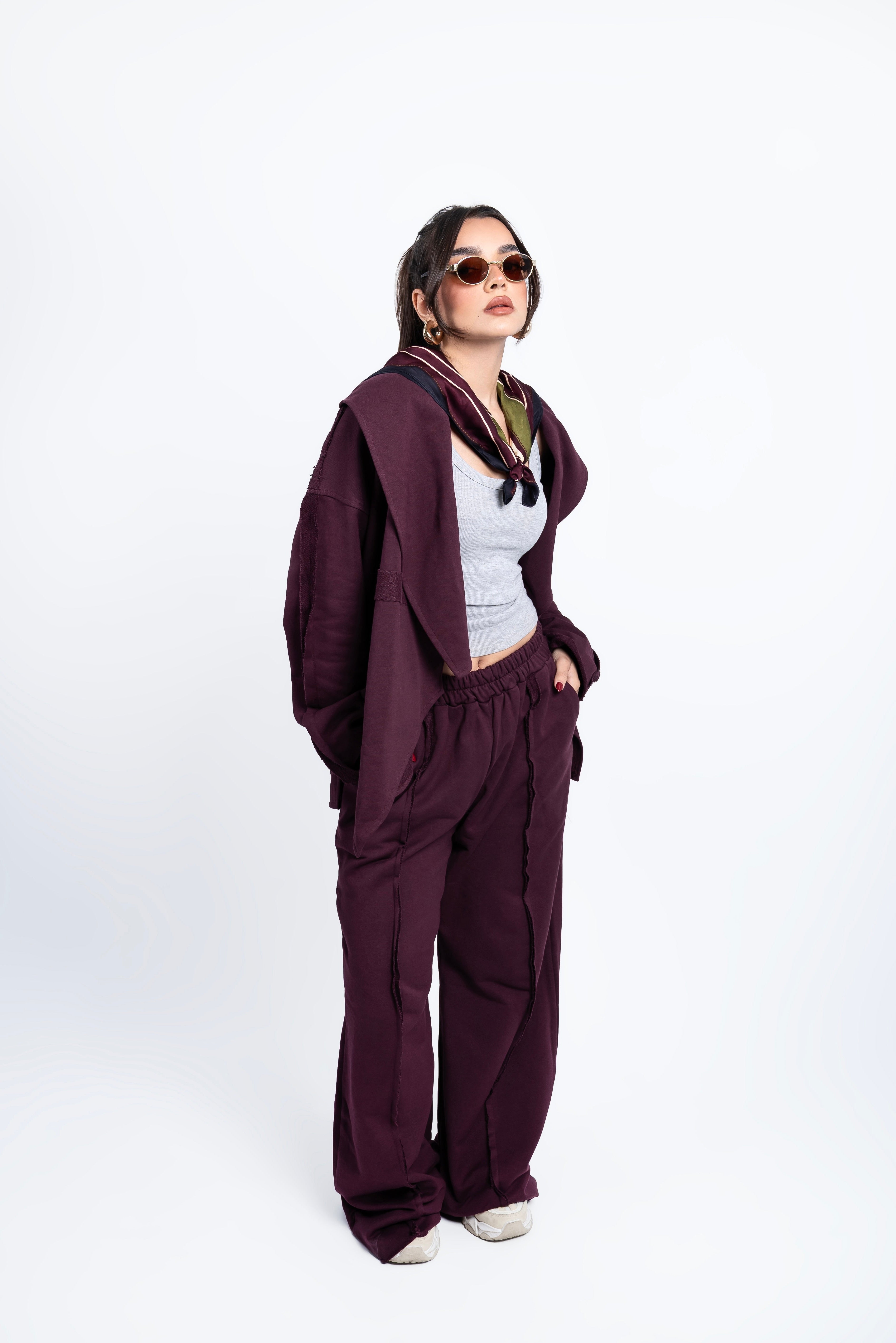 Everyday set burgundy